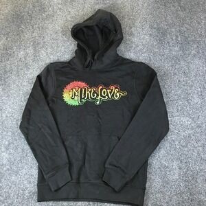 Stanley/Stella Drummer 2.0 Hoodie Mens Small Black Mike Love Graphic Classic
